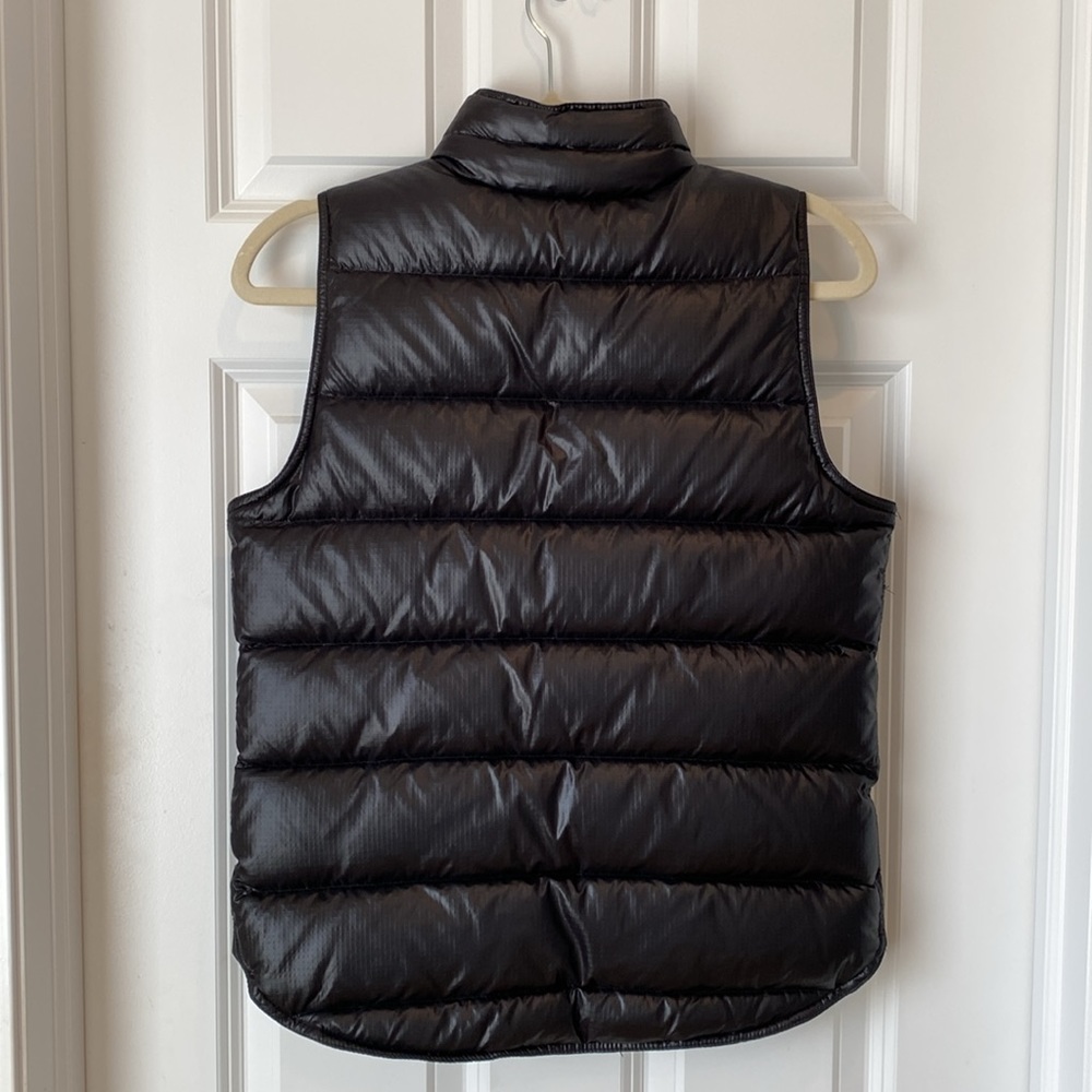J Crew Women's Down Puffer Vest - Black - Size XS - Picture 4 of 9